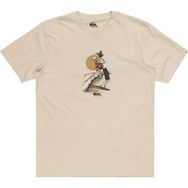 Quiksilver Neverending Surf Krem Erkek T-shirt