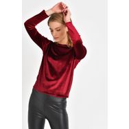 Quincey BDE2499 Kadife Bordo Body