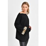 Quincey BDE2528 Siyah Sweatshirt