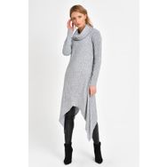 Quincey BDM2516 Asimetrik Yünlü Tunik