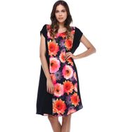 Quincey EB2616 Desenli Parçalı Elbise