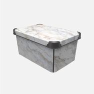 Qutu 10 lt Style Box Marble Kutu