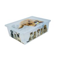 Qutu Kedi Köpek 25 lt Saklama Kutusu