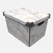 Qutu Style Marble 20 lt Saklama Kutusu