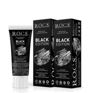 R.O.C.S. Black Edıtıon Kömür Beyazlatıcı 2x60 ml Diş Macunu