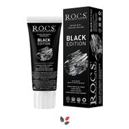R.O.C.S Black Edition Kömür Özlü Beyazlatıcı 60 ml Diş Macunu