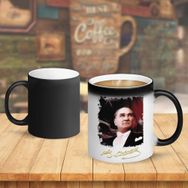 R171 Göğe Bakan Gazi Mustafa Kemal Atatürk Sihirli Kupa Bardak
