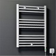 Radiva 50x70 cm Haiti Krom Elektrikli Havlupan