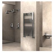 Radiva Haiti 600x1000 mm Düz Krom Havlupan