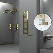 Radiva Haiti Altın Renkli 300x1100 mm Havlupan