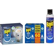 Raid Ayarlanabilir Elektrolikit 30 Gece Sinek Kovucu