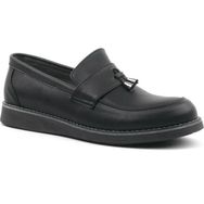 Rakerplus Siyah Mat Loafer Klasik Çocuk Ayakkabısı