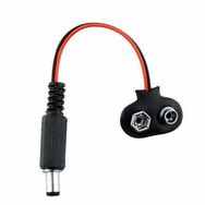 Rakun Robotik 9V Pil Kablosu Barrel Dönüştürücü