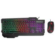Rampage Heirloom KM-28 RGB Kablolu Oyuncu Klavye Mouse Seti