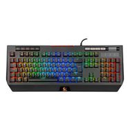 Rampage KB-R105 EXHERO Full RGB Ledli Outemu Blue Switch 5 Makro Tuşlu Standlı Gaming Oyuncu Klavyesi