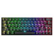 Rampage KB-RX63 B-Atom Siyah Bluetooth RGB Q 63 Tuşlu Mini Gaming Oyuncu Klavyesi