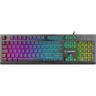 Rampage MIRACLE K2 Siyah RGB Oyuncu Klavyesi