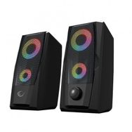 Rampage RMS-X9 2.0 RGB 6W RMS Gaming Speaker Işıklı Hoparlör