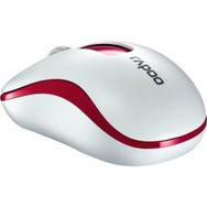 Rapoo M10 Plus Beyaz Kırmızı Kablosuz Optik Mouse