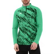 Raru Dignus Yeşil Fermuarlı Erkek Sweatshirt