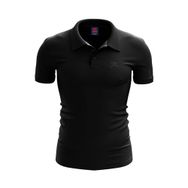 Raru Pius Siyah Polo Erkek T-shirt