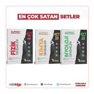 Rasyonel Yayınları - AYT Fizik Kimya ve Biyoloji Deneme Seti 3 Kitap