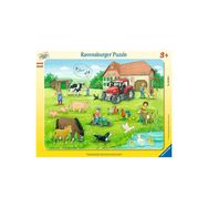 Ravensburger 050246 11 Parça Çerçeveli Köyde Yaz Puzzle