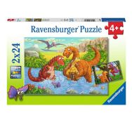 Ravensburger 050307 Dinozorlar 2x24 Parça Puzzle