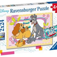 Ravensburger 050871 2x24 Parça Walt Disney Favori Hayvanlar Puzzle