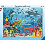 Ravensburger 055661 30 Parça Büyük Çerçeveli Deniz Altında Puzzle