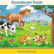 Ravensburger 060665 15 Parça Cuddly Friends Puzzle