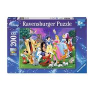 Ravensburger 126989 200 Parça Prensesler Puzzle