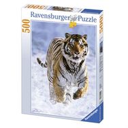 Ravensburger 144754 500 Parça Kaplan ve Kar Puzzle