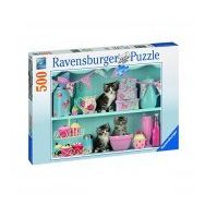 Ravensburger 146840 Kittens Cupcakes 500 Parça Puzzle