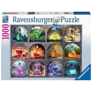 Ravensburger 16816 - Sihirli iksir - 1000 Parça Yapboz Yetişkinler ve 14 Yaşından Büyük Çocuklar için, Fantezi Motifli Yapboz Puzzle
