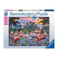 Ravensburger 170821 1000 Parça Pembe Flamingolar Puzzle