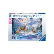 Ravensburger 199495 1000 Parça Karaca ve Geyik Puzzle