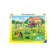 Ravensburger 50246 11 Parçalı Köyde Yaz Büyük Çerçeveli Puzzle