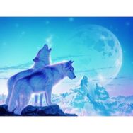 Ravensburger Neon Kutuplardaki Kurtlar-161119 1000 Parça Puzzle