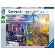 Ravensburger New York Kış ve Yaz 160082 1500 Parça Puzzle