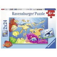Ravensburger Under The Sea 2x24 Parça Puzzle
