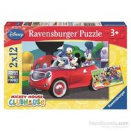 Ravensburger Wd Mickey Mousse 2x12 Parça 7565 Yapboz