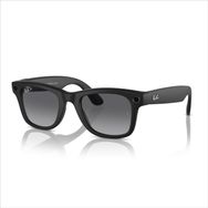 Ray-Ban Wayfarer Polarize Mat Siyah Degrade Grafit Meta Akıllı Gözlük