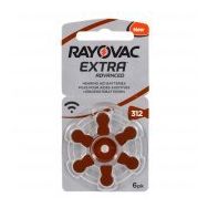 Rayovac 312 6'lı İşitme Cihazı Pili