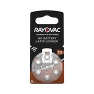 Rayovac 6 Adet 312 Numara İşitme Cihazı Pili