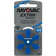 Rayovac 6 Adet 675 Numara İşitme Cihazı Pili