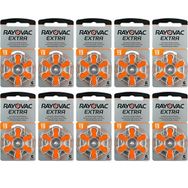 Rayovac Extra Pil 6x10 No:13 Numara İşitme Cihazı Pili