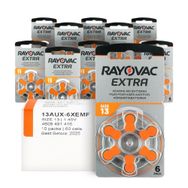 Rayovac Extra Pili 6x10 60 Adet 13 Numara İşitme Cihazı