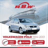 RBW 1994-2001 Volkswagen Polo Muz Silecek Takımı