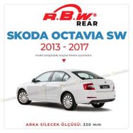 RBW 2013-2017 Skoda Octavia Sw 5E5 Arka Silecek